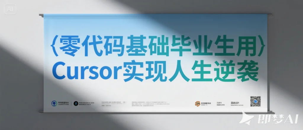 零代码基础毕业生用Cursor实现人生逆袭